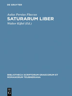 cover image of Saturarum liber